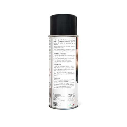 Bauchem Re Label Spray Rimuovi Etichette 400 ml delicato
