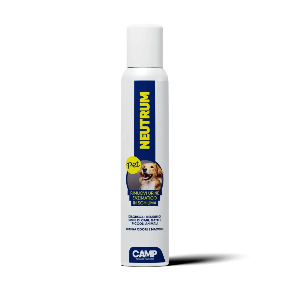 Camp Neutrum Pet rimuovi urine schiuma 200 ml enzimatico