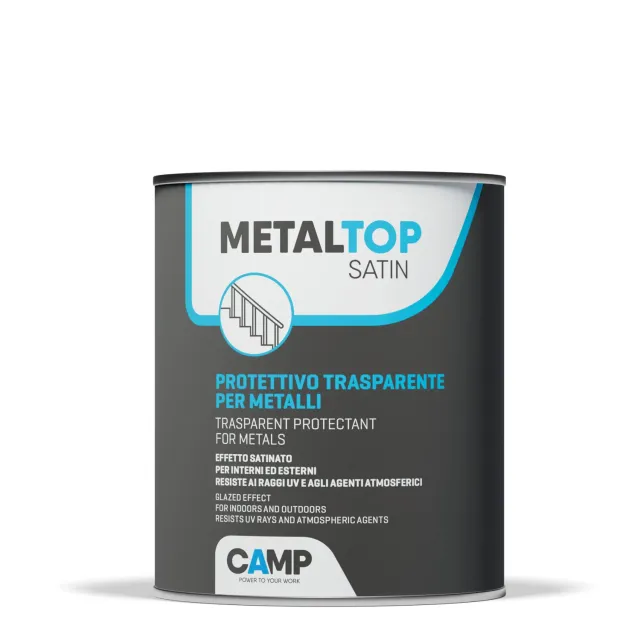 Camp Metal Top Satin protettivo metalli trasparente satinato