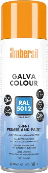 CRC AMB Galva Colour 5012 Vernice Azzurra 12x500ml