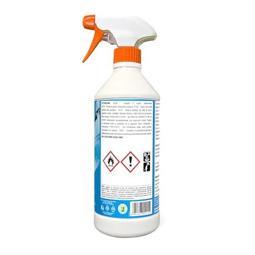 Bauchem Vetri e Specchi detergente 750 ml antialone