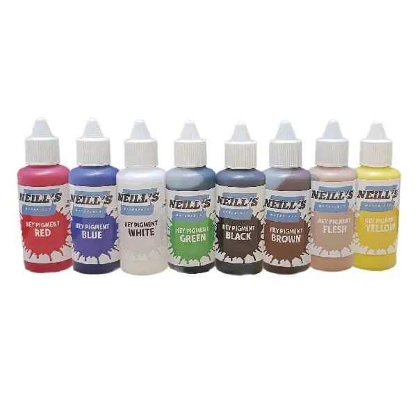 Neill's Materials Polyurethane Pigment Pack pigmenti PU 8x50g concentrati