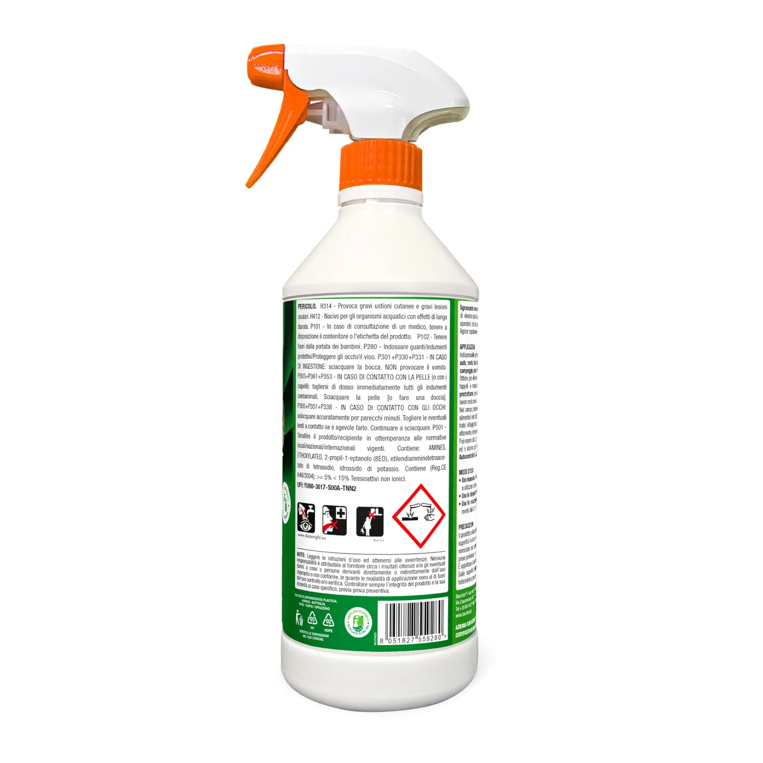 Bauchem Milleusi sgrassatore concentrato 750 ml extra forte
