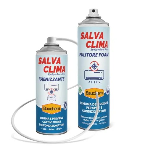 Bauchem Byebye Germ+ Kit Clima schiuma + spray 2 pezzi