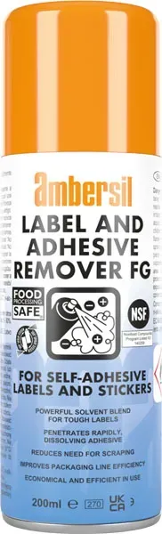 CRC AMB Label & Adhesive Remover FG sgrassatore 12x200 ml agrumi