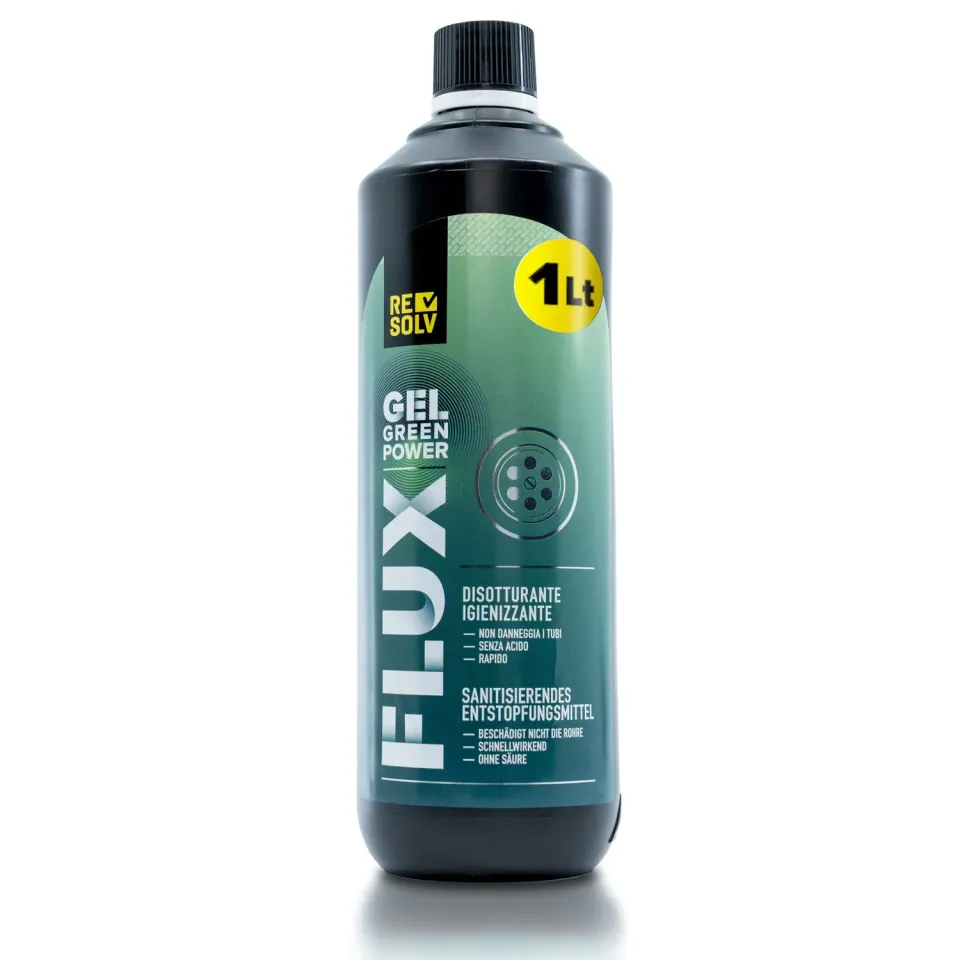 Resolv Flux Green Gel disgorgante tubi 1L anticapelli