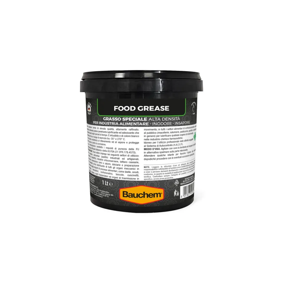 Bauchem Food Grease grasso alimentare 1 Lt inodore H1