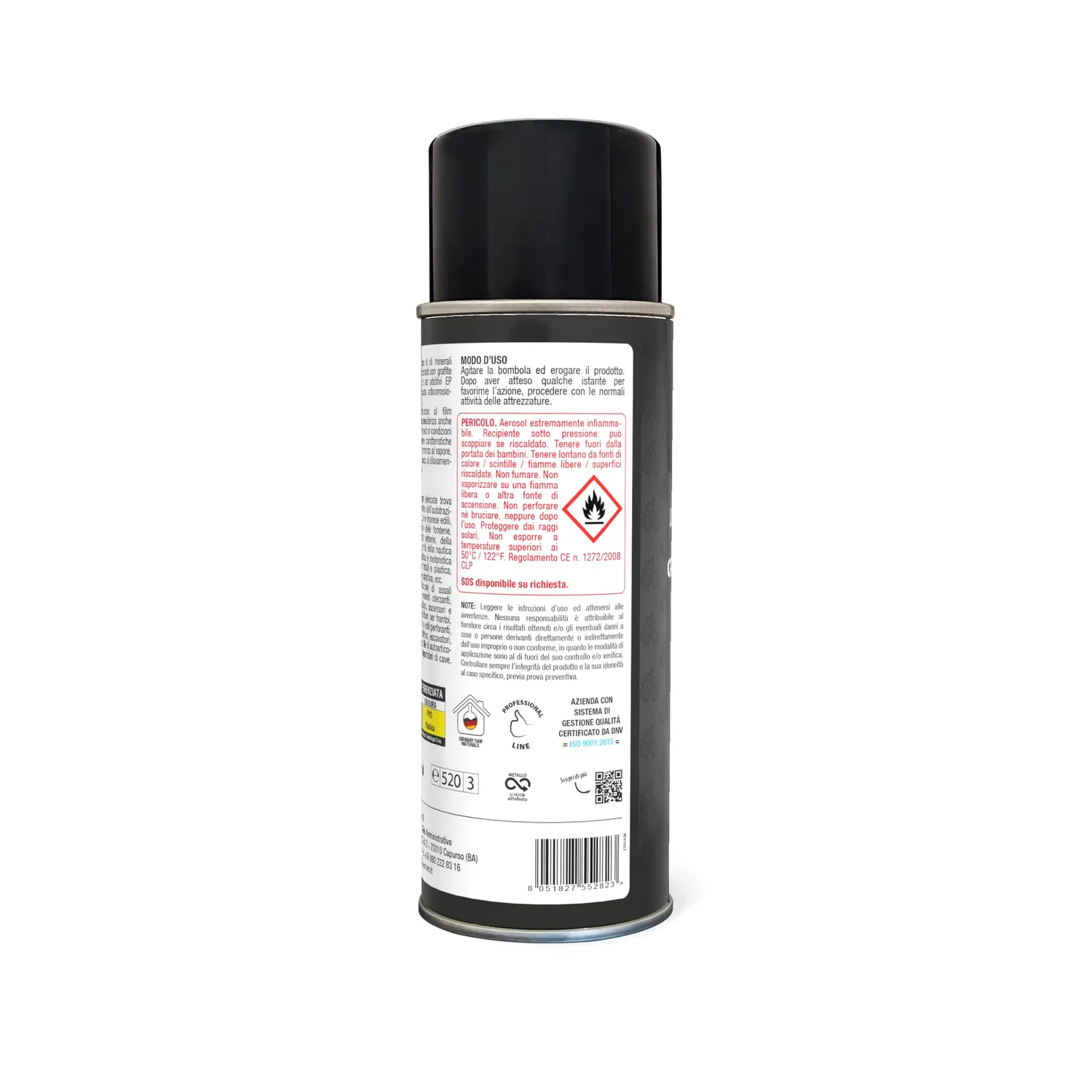 Bauchem Lubro Graf Lubrificante Grafite Spray 400 ml