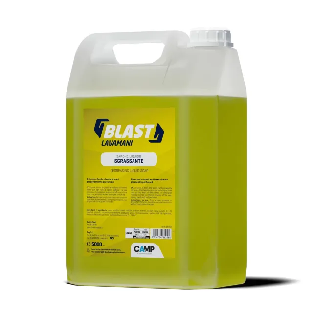 Camp Blast sapone lavamani sgrassante tanica 5 L al limone