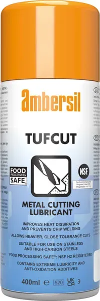 CRC Tufcut spray olio da taglio 12x400 ml metalli duri