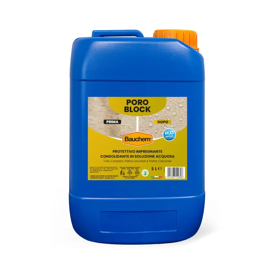 Bauchem Poro Block impregnante pietra 5 L idrofobo antisalnitro