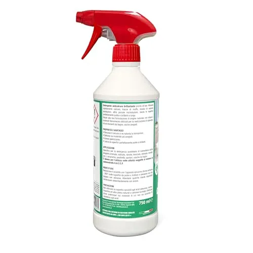 Bauchem Brillo anticalcare rubinetterie 750 ml spray 360
