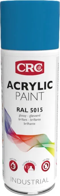 CRC Acrylic Paint 5015 vernice spray azzurra 6x400 ml