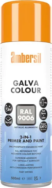 AMB Galva Colour 9006 spray argento metallizzato 12x500ml
