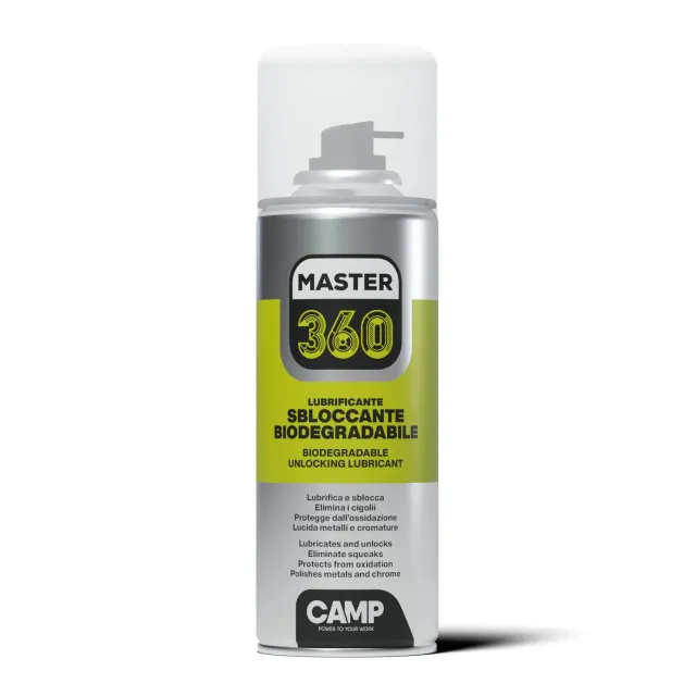 Camp Master 360 lubrificante sbloccante spray aerosol 400 ml biodegradabile