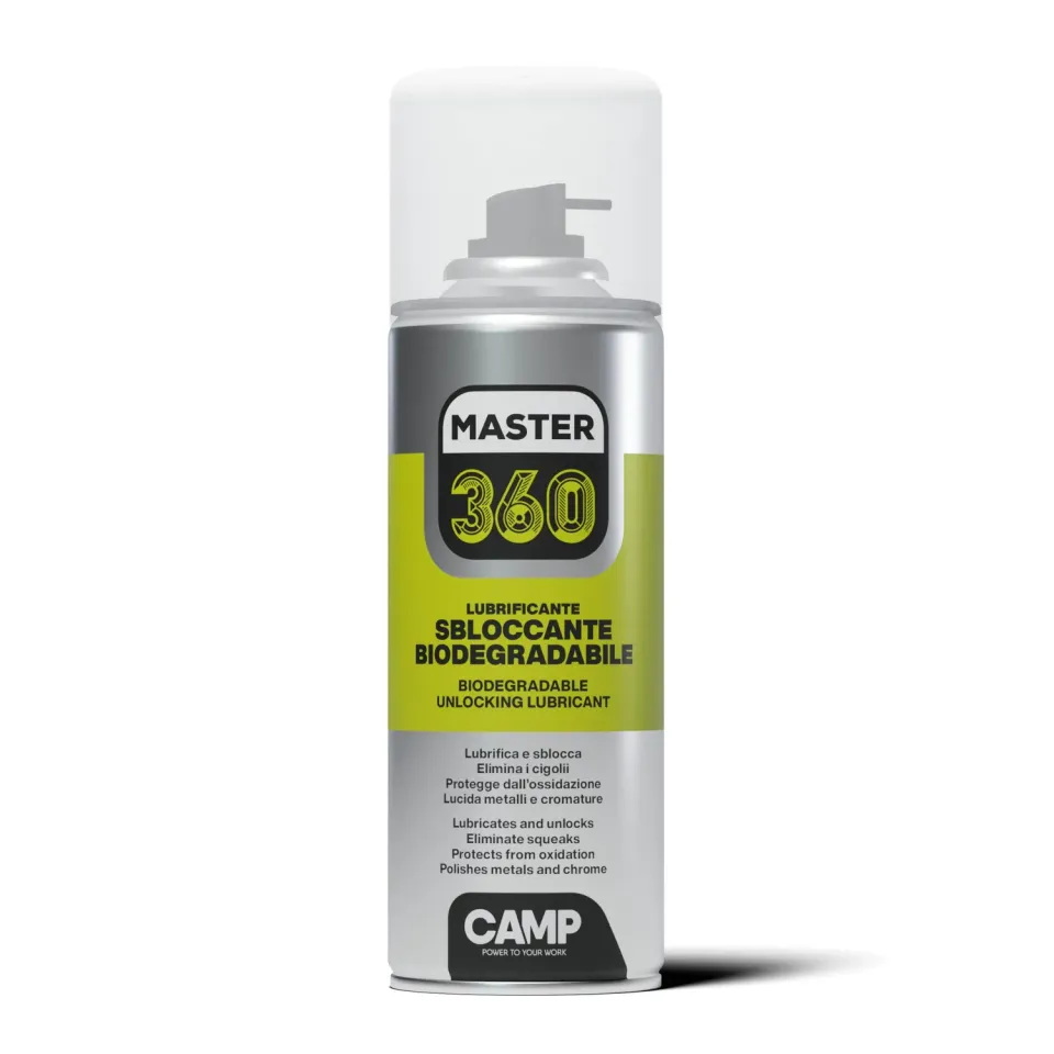 Camp Master 360 lubrificante sbloccante spray aerosol 400 ml biodegradabile