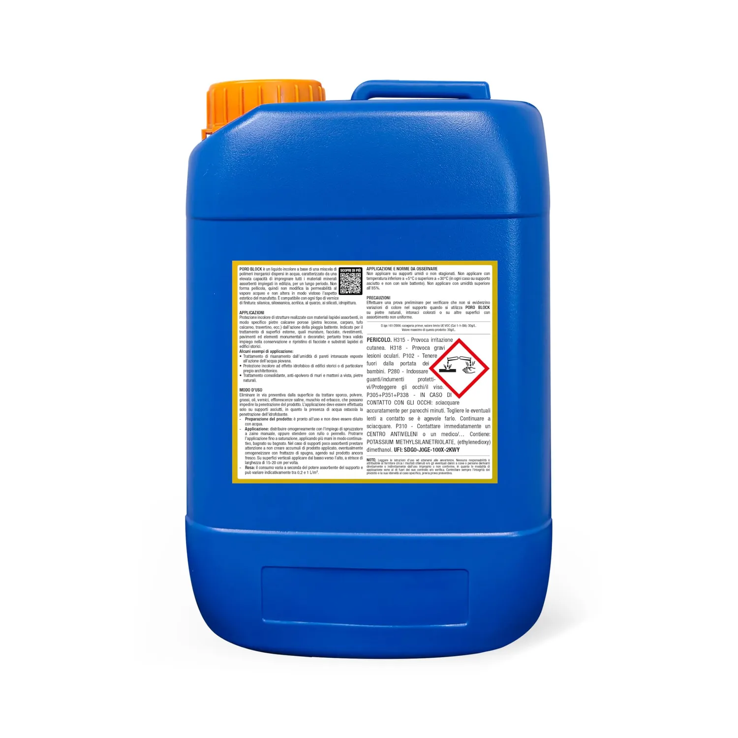 Bauchem Poro Block impregnante pietra 5 L idrofobo antisalnitro