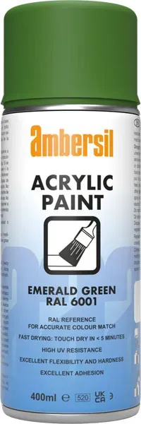 CRC AMB 6001 Verde Smeraldo Vernice Acrilica 6x400ml RAL
