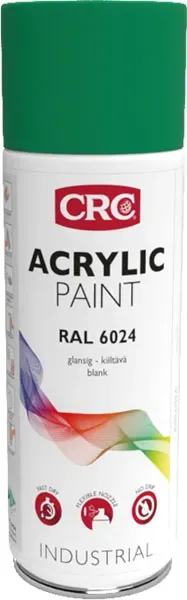 CRC Acrilica 6024 vernice spray verde traffico 6x400 ml