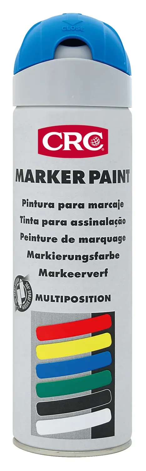CRC Marker Paint vernice tracciante blu fluo 12x500ml pennarello