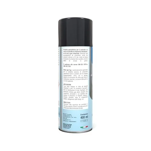 Bauchem Sekur Gas Fug rilevatore fughe gas spray 400 ml omologato