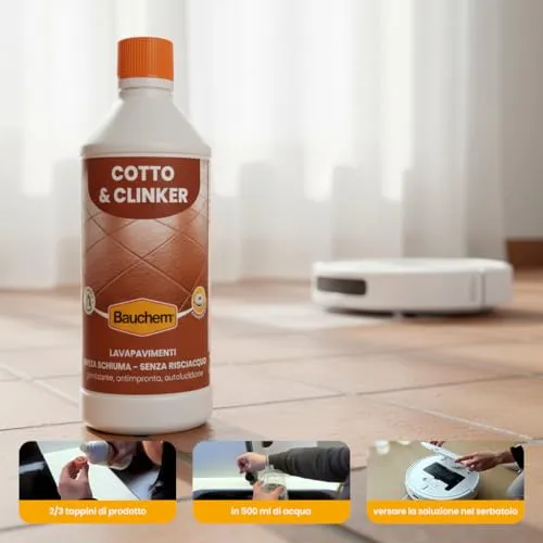Bauchem Cotto Clinker detergente pavimenti 750 ml robot