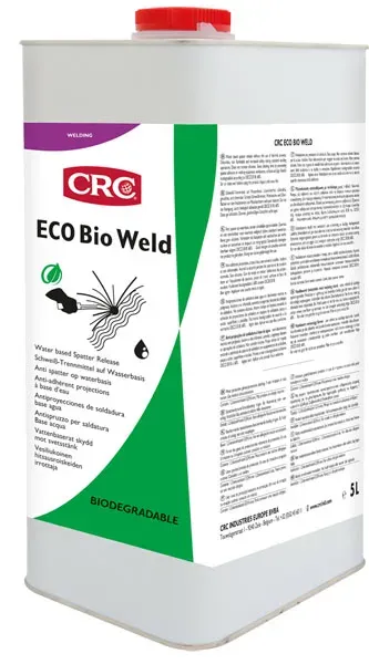 CRC Bio Weld ECO antiadesivo saldatura base acqua 2x5 L