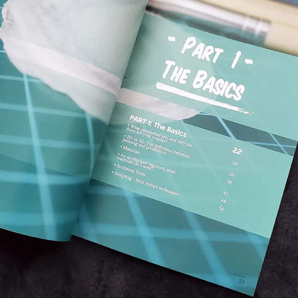 Neill's Materials Special Makeup Effects libro protesi Begona
