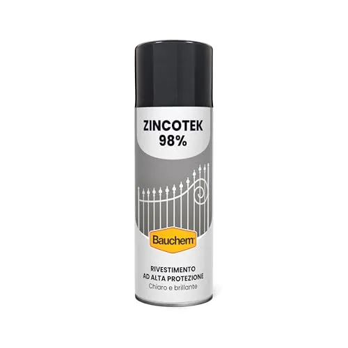 Bauchem ZincoTek 98% zinco spray 400 ml brillante