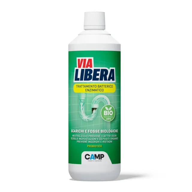 Camp Via Libera Bio trattamento scarichi flacone 1 L