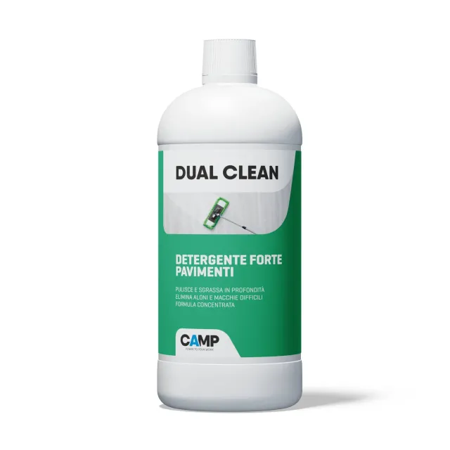 Camp Dual Clean detergente pavimenti concentrato flacone 1 L sgrassante