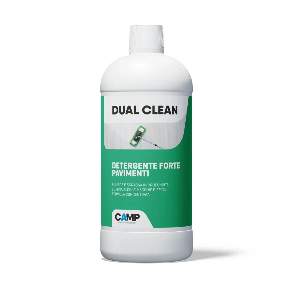Camp Dual Clean detergente pavimenti concentrato flacone 1 L sgrassante