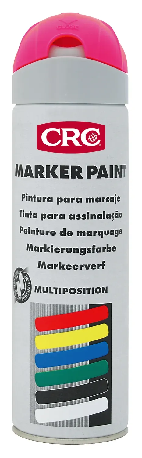 CRC Marker Paint fucsia fluo pennarello vernice 12x500ml