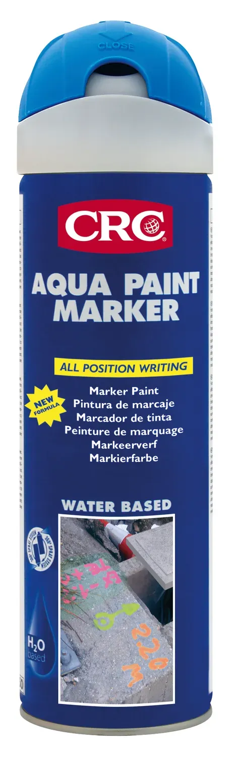 CRC Aqua Paint Marker vernice blu fluo 12x500 ml