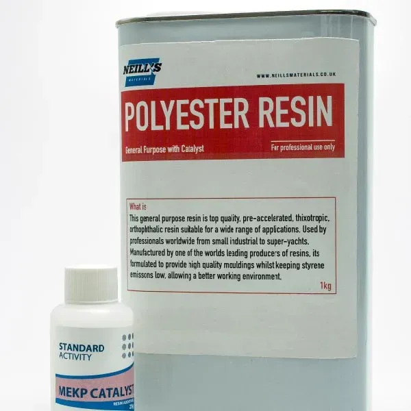 Neill's Materials resina poliestere uso generale catalizzatore