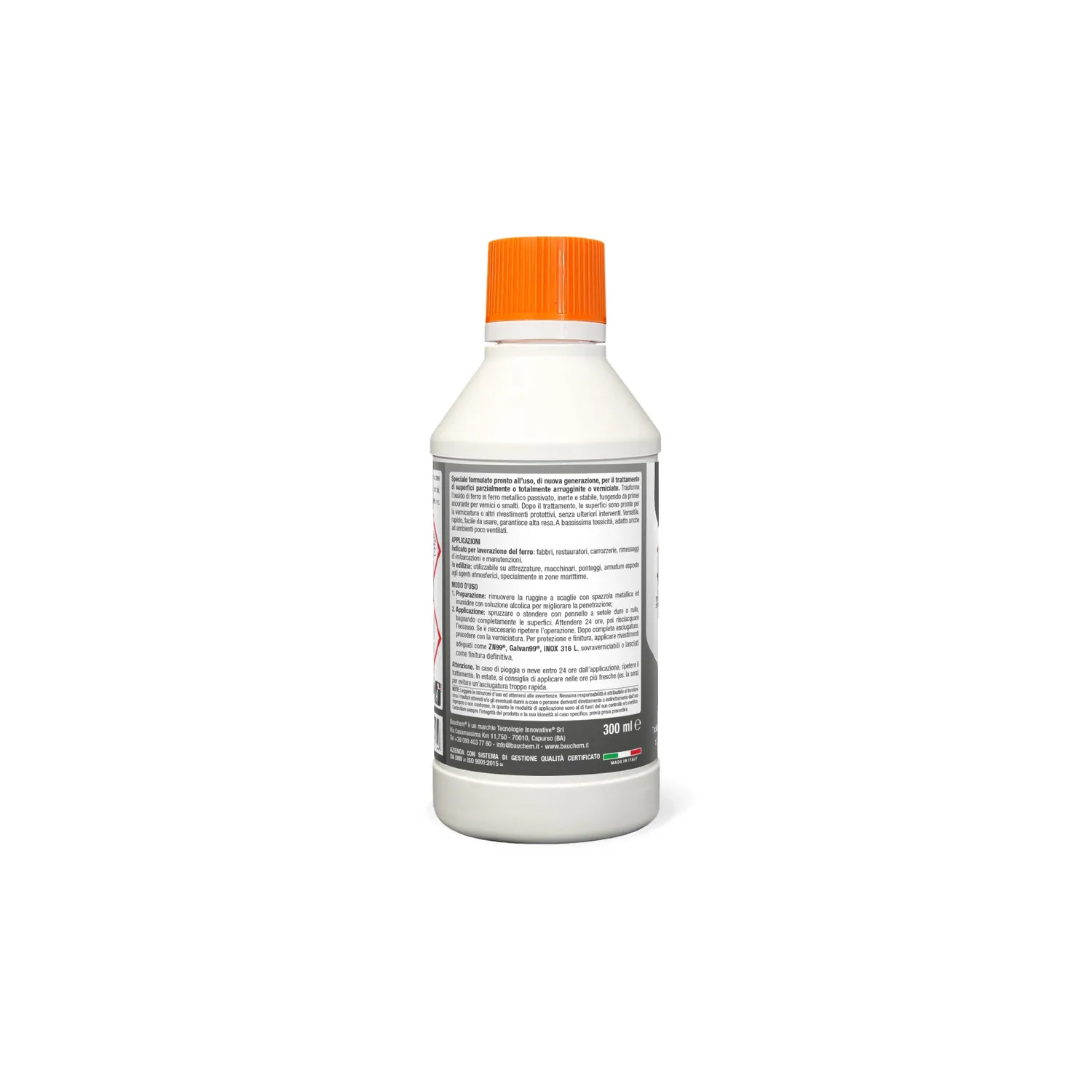 Bauchem Ruster convertitore ruggine liquido 300 ml verniciabile