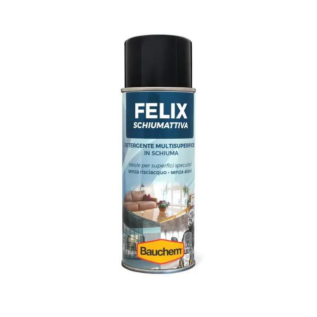 Bauchem Felix Schiumattiva detergente vetri spray 400 ml
