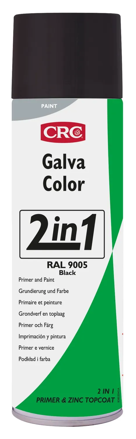 CRC Galvacolor 9005 vernice spray nero jet 12x500 ml