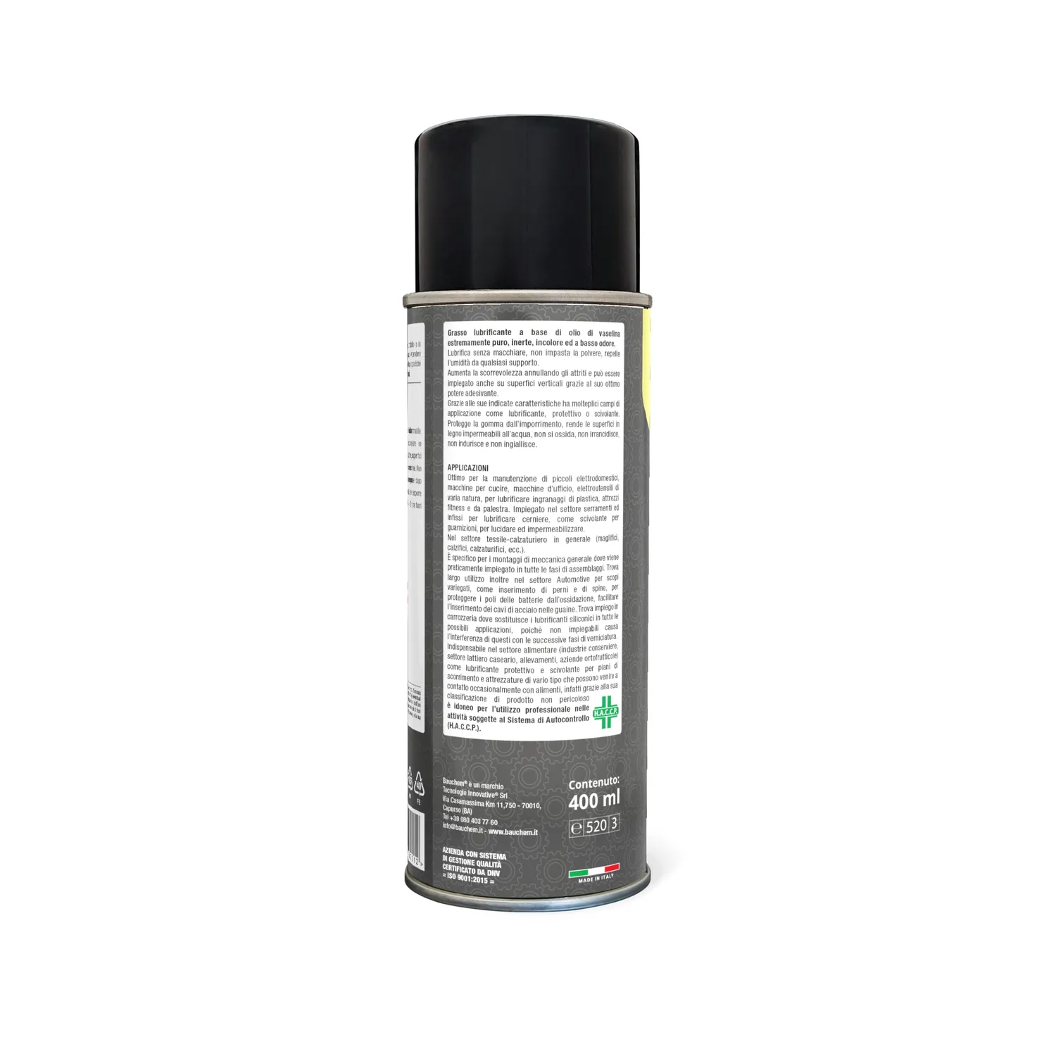 Bauchem Vasel Grease grasso vaselina spray 400 ml incolore