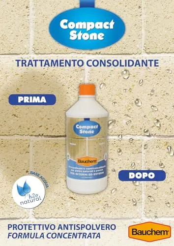 Bauchem Compact Stone consolidante idrorepellente 1 L pietra