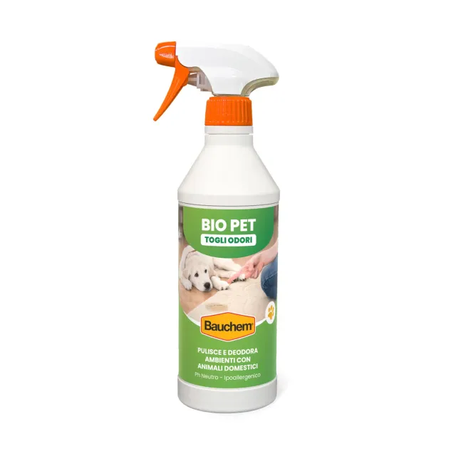 Bauchem Bio Pet elimina odori biologico spray animali 600 ml