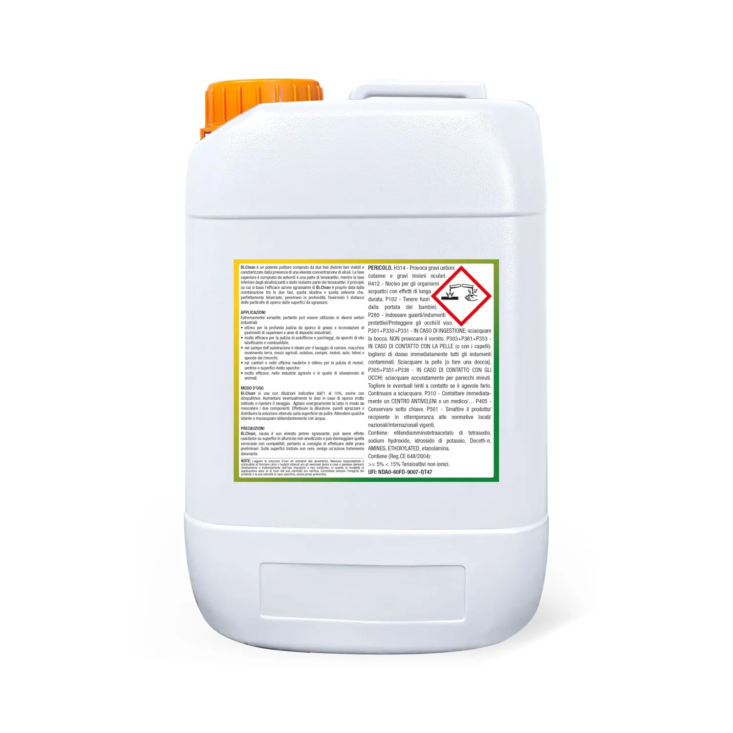 Bauchem Bi.Clean sgrassante bicomponente 6 kg alcalino