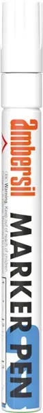 CRC AMB Marker Pen pennarello bianco 12 pezzi resistente
