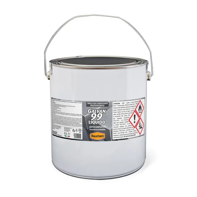 Bauchem Galvan 99 Zinco Galvanizzante Liquido 5 Lt 99%