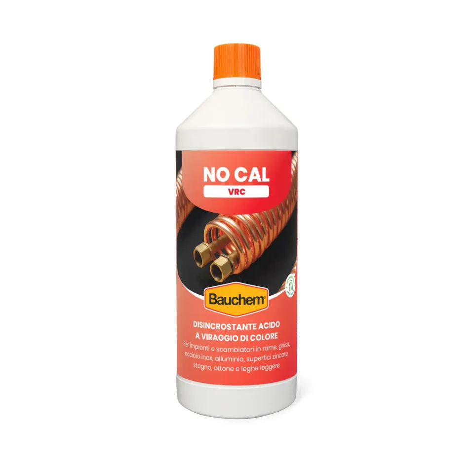 Bauchem No Cal disincrostante acido 1 Lt viraggio colore