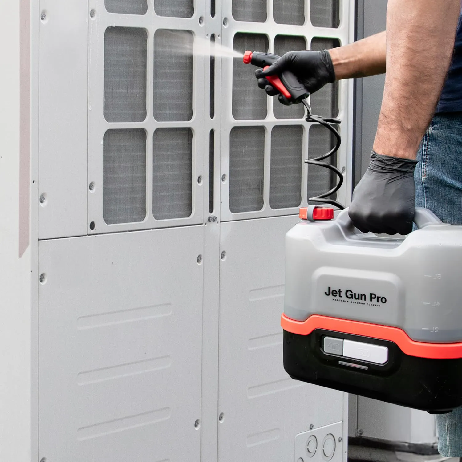 Errecom Jet Gun PRO+ idropulitrice a batteria 8L con tubo 3m