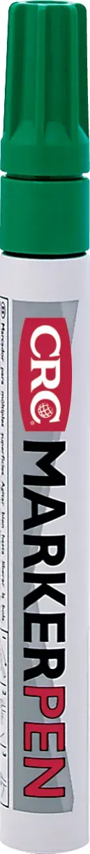 CRC Marker Pen pennarello verde 12 pz coprente