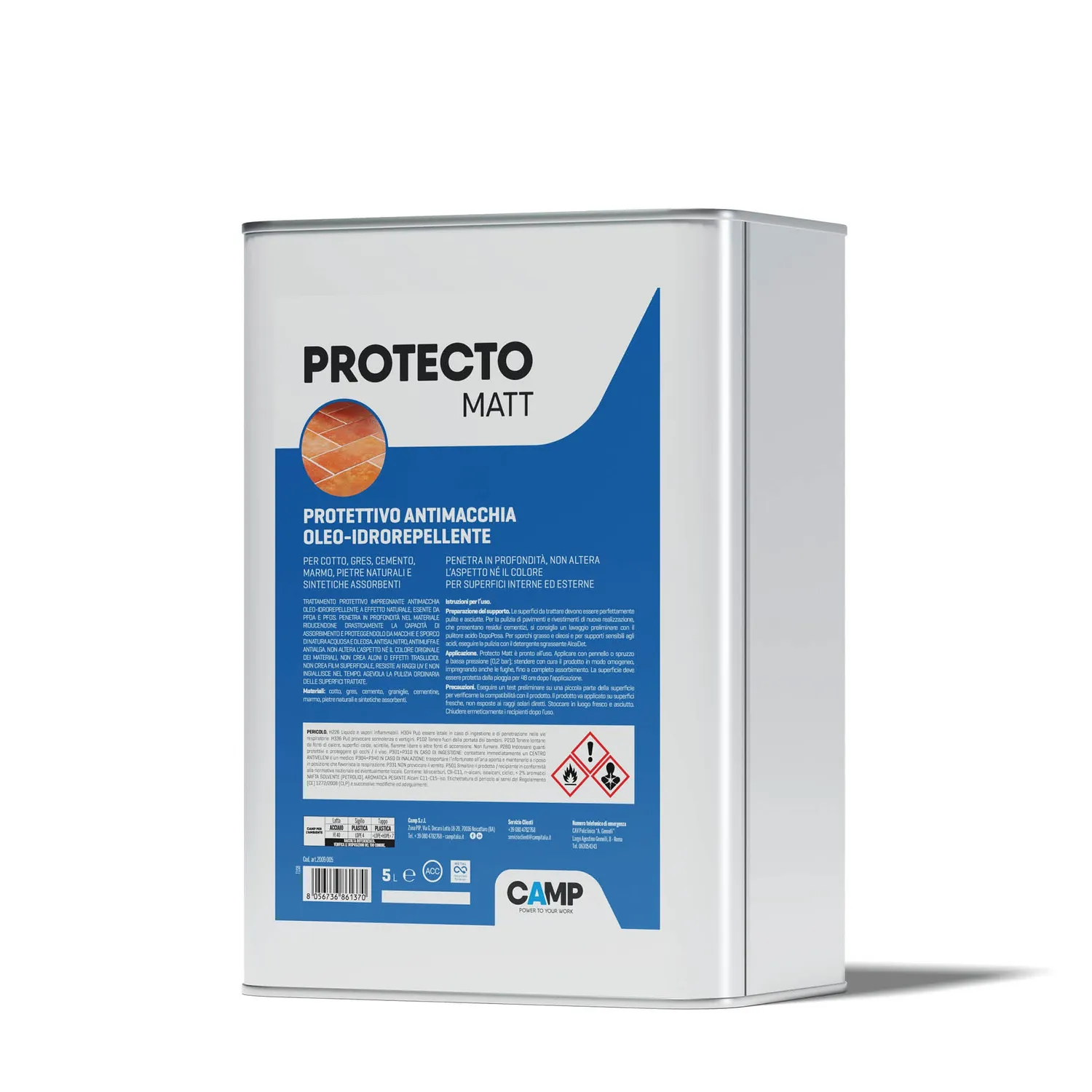 Camp Protecto Matt antimacchia pietra 1 L naturale