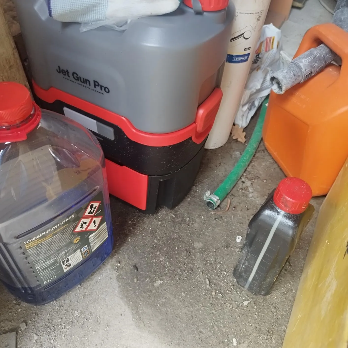Errecom Jet Gun PRO+ idropulitrice a batteria 8L con tubo 3m