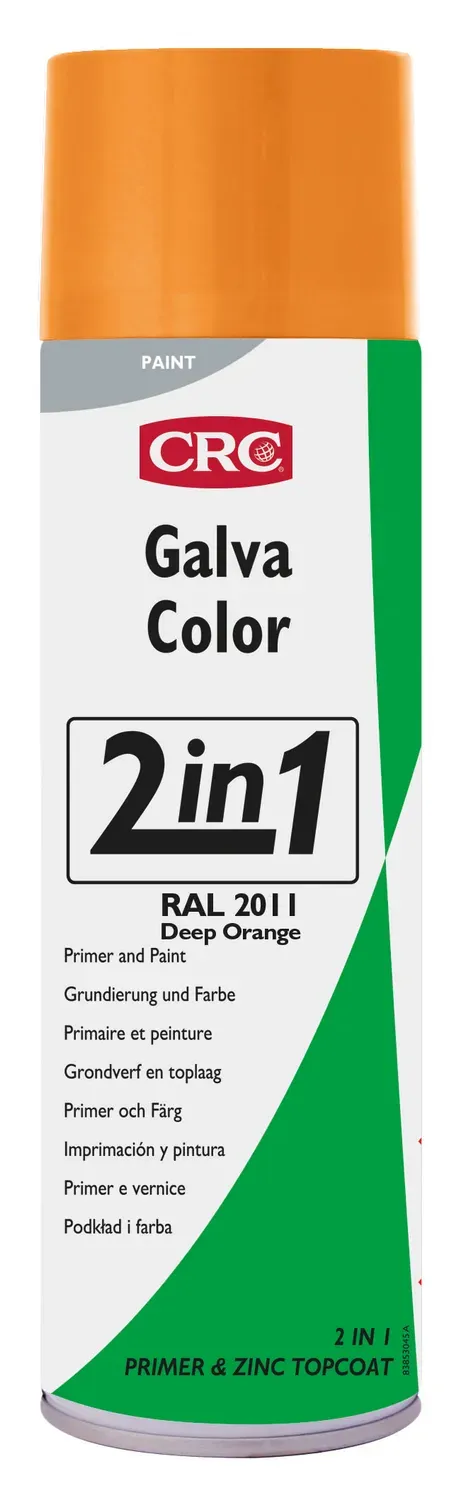 CRC Galvacolor 2011 vernice spray arancio 12x500ml anticorrosiva